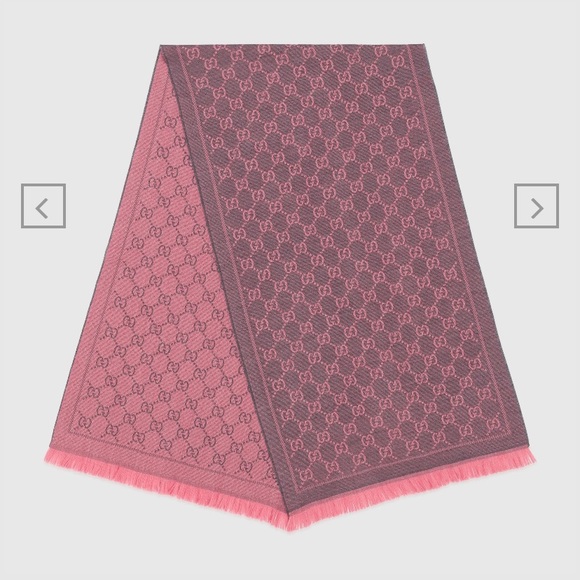 GG Womens Wool Scarf Graphite/Pink - NEW
WITH TAGS - Picture 2 of 8